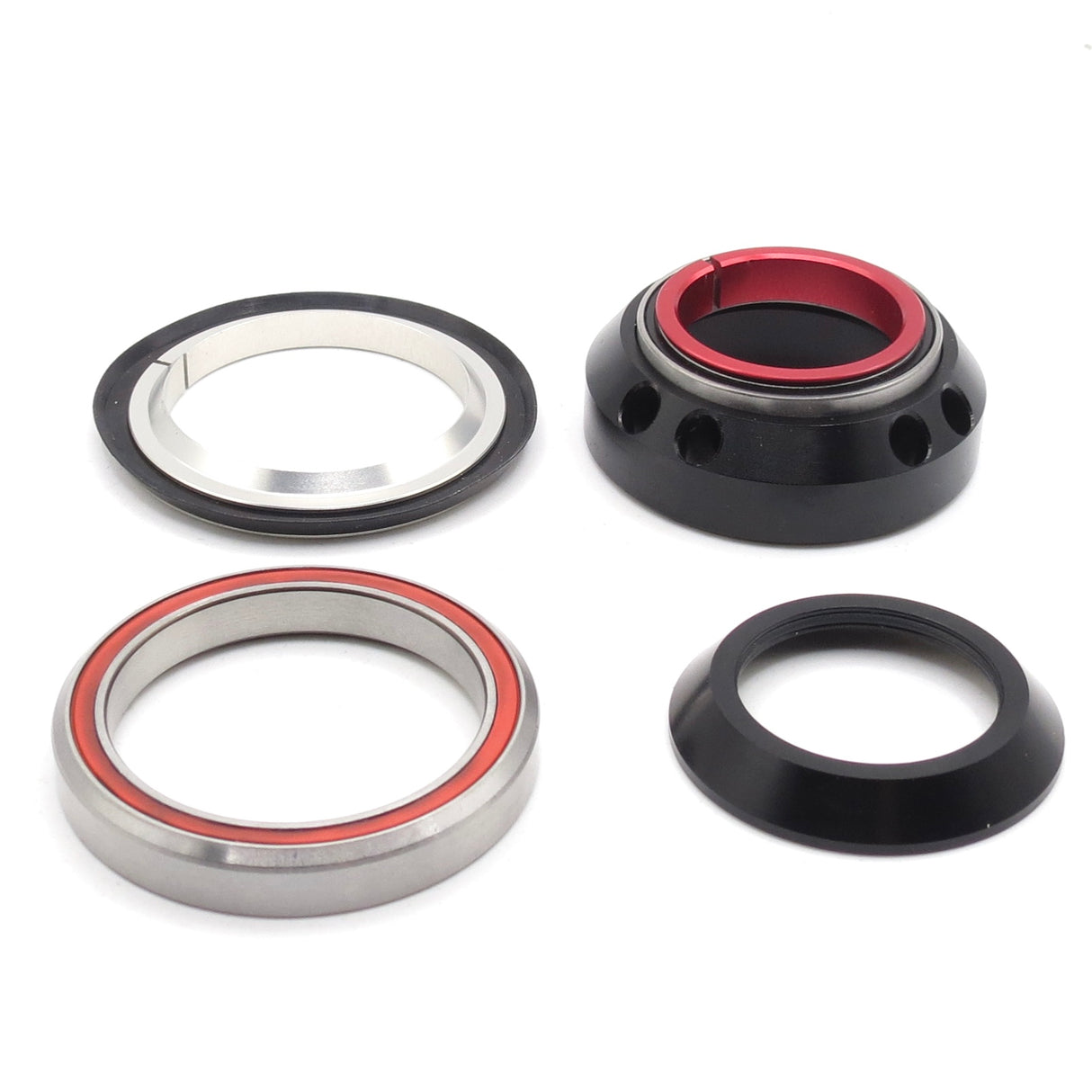 Easybikeparts IS52 - IS52 ICR Full Headset for integrated cable routing | 1.5" Tapered Forks