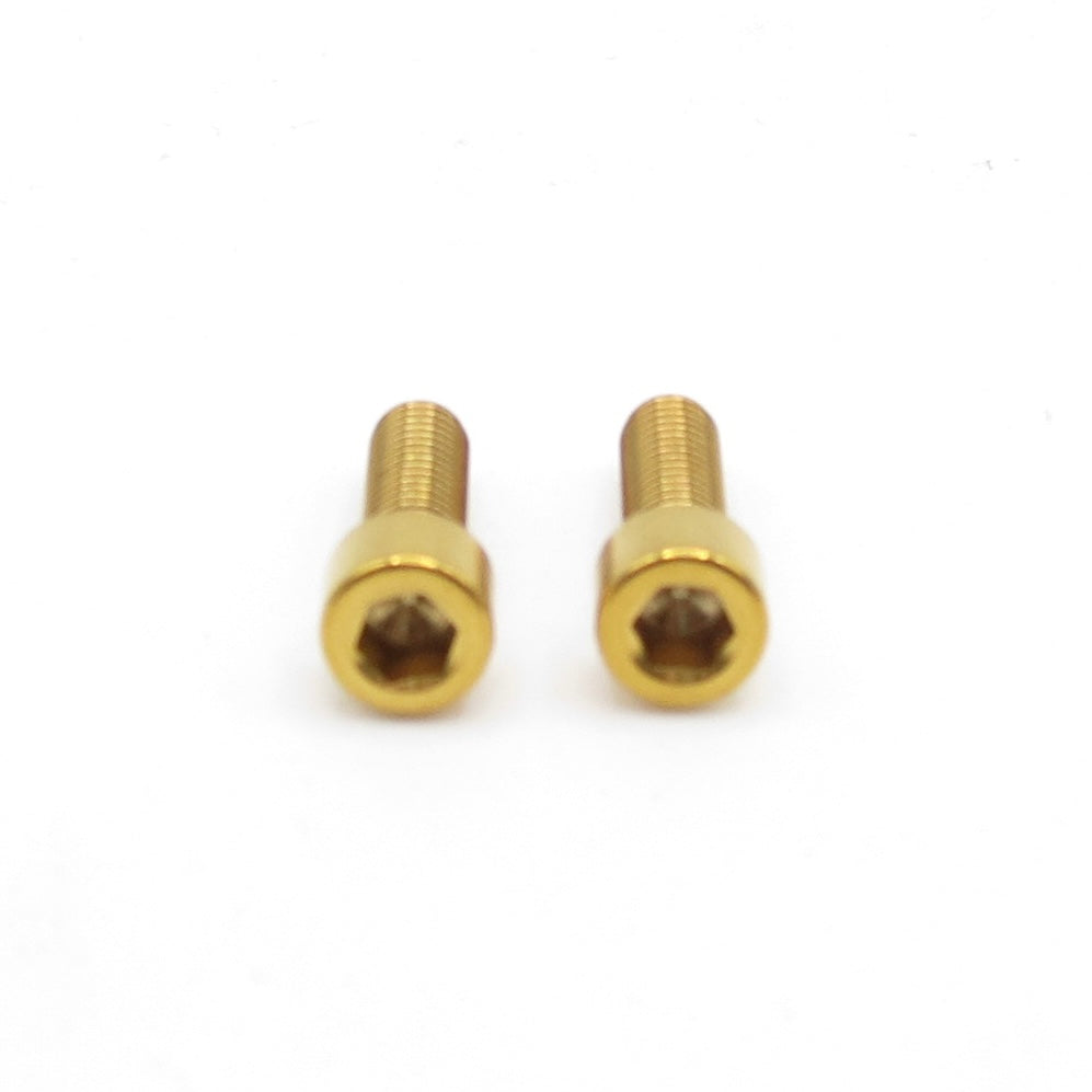 Easybikeparts M5x15mm Titanium Bolt Pair – Fits Hope Brake Lever Clamps