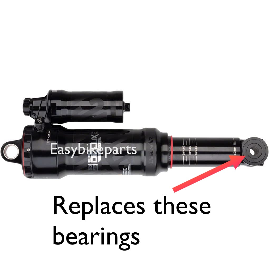 Easybikeparts RockShox Super Deluxe 2017+ Replacement MAX Shock Bearings