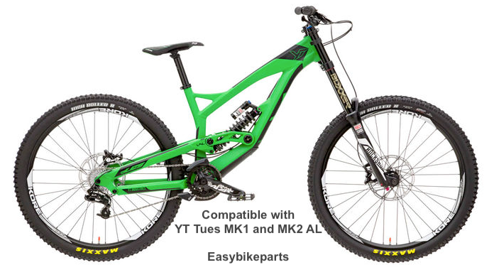 Easybikeparts YT Tues MK1 MK2 MK3 2012-2025 Full Replacement Frame Pivot Bearing Kit Set