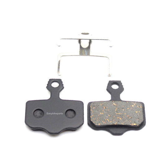 Easybikeparts Performance Disc Brake Pads for SRAM Level T, TL, TLM, ULT, Base, S300, Red, Force, Rival, Apex Brakes | Semi-Metallic Compound