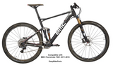 Intense 951 2014-2015 Kompletter MAX-Rahmen-Drehlagersatz 