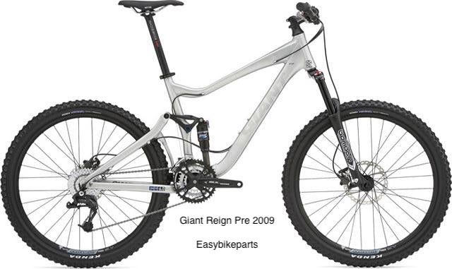 Giant Reign / Reign E-bike 2009-2023 Kit de rodamientos de pivote de cuadro de repuesto completo