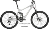 Giant Reign / Reign E-bike 2009-2023 Kit de rodamientos de pivote de cuadro de repuesto completo