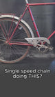 EasyBikeParts Align Ultra Cog – 15T Steel Singlespeed Sprocket with Tapered Spacers